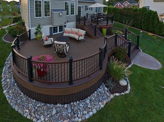 46 conceptions de terrasses en bois pour vous inspirer 25