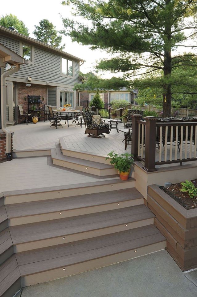 46 conceptions de terrasses en bois pour vous inspirer 32