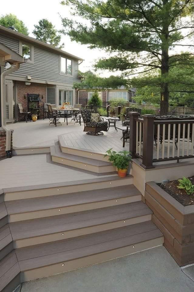 46 conceptions de terrasses en bois pour vous inspirer 45