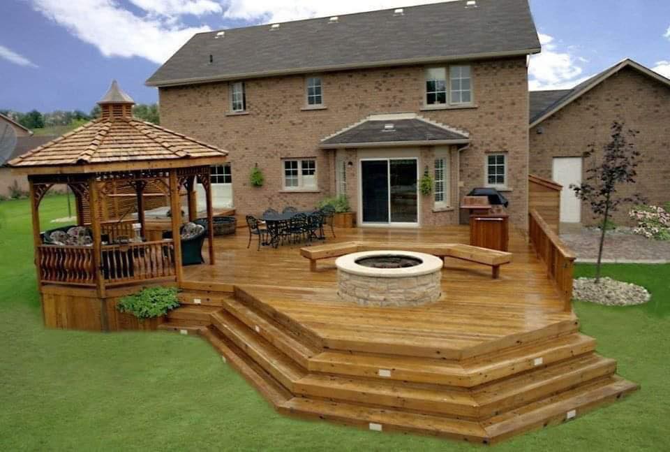 46 conceptions de terrasses en bois pour vous inspirer 46