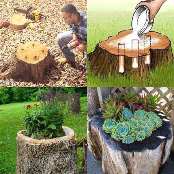 100 trucs sympa à faire pour décorer son jardin 39