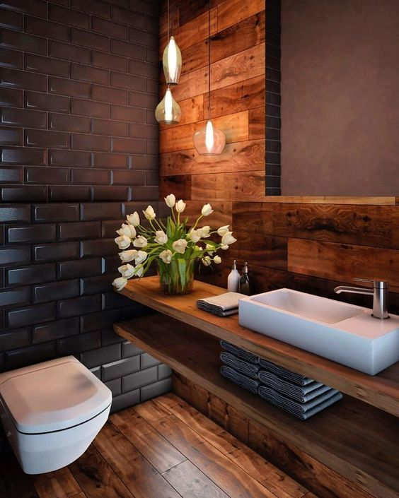 22 idées de salles de bain modernes en tendance 15