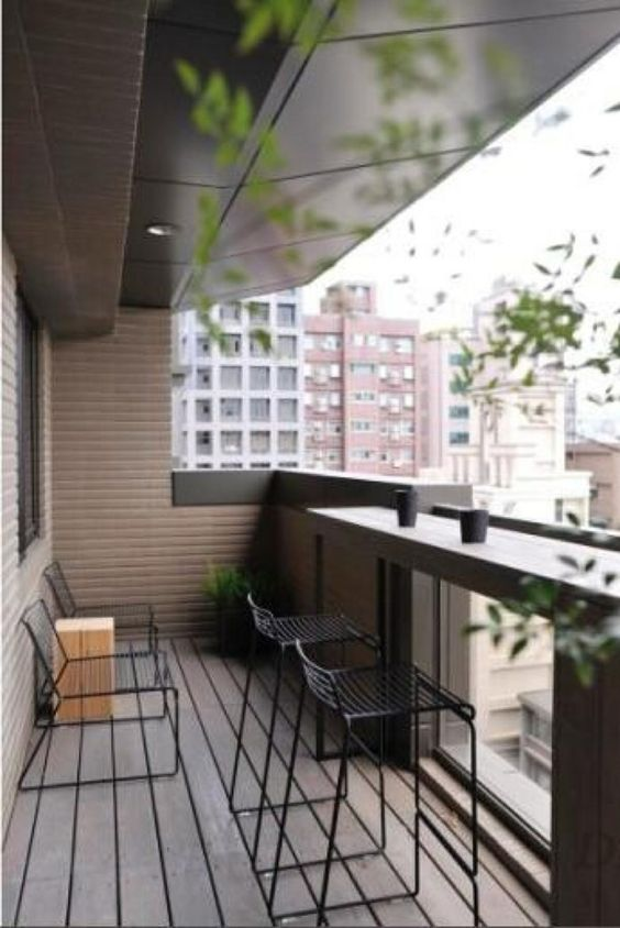 27 idées géniales pour aménager un petit balcon 7