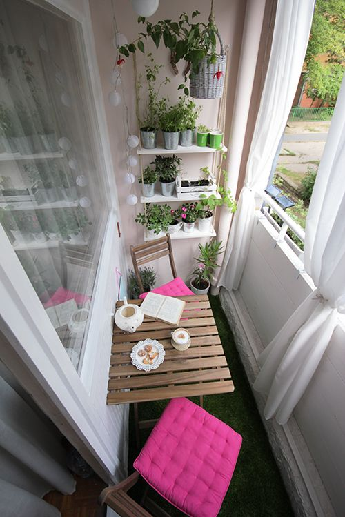 27 idées géniales pour aménager un petit balcon 15