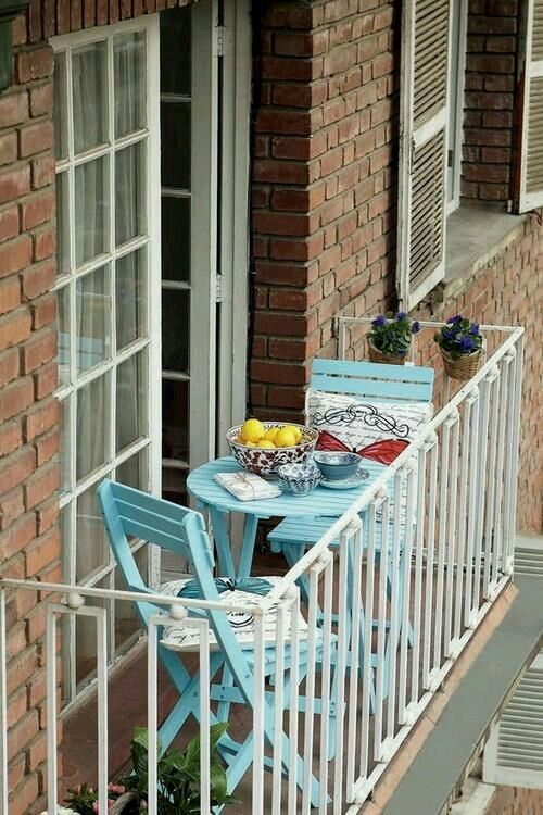 27 idées géniales pour aménager un petit balcon 17