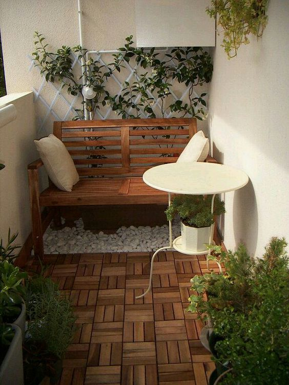 27 idées géniales pour aménager un petit balcon 19