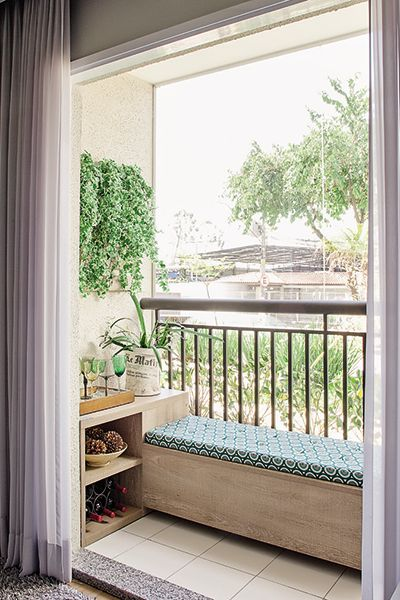 27 idées géniales pour aménager un petit balcon 22