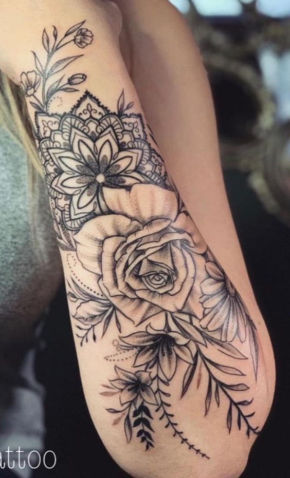 110 top idées de tatouages avant bras pour femme 58