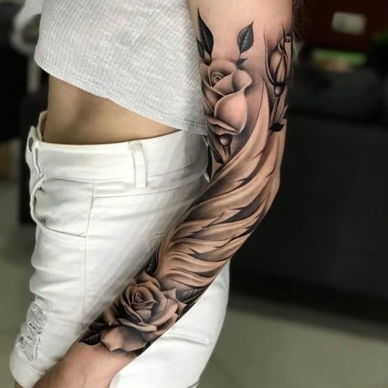 110 top idées de tatouages avant bras pour femme 65