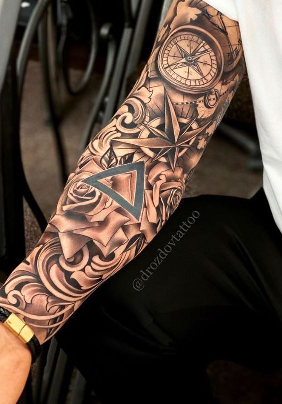 100 top idées de tatouages avant bras pour homme 14