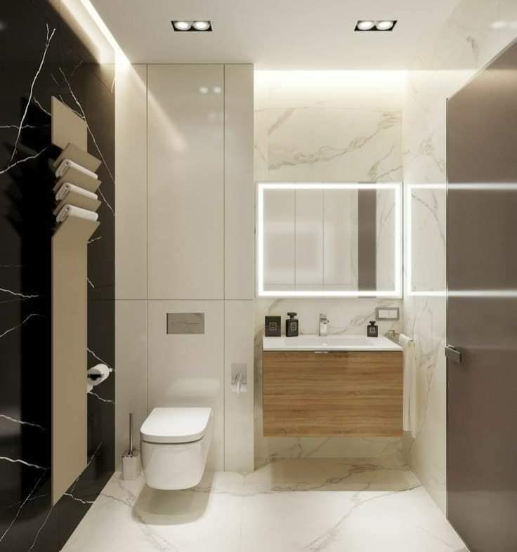 44 top idées de salles de bains modernes pour s'inspirer 2