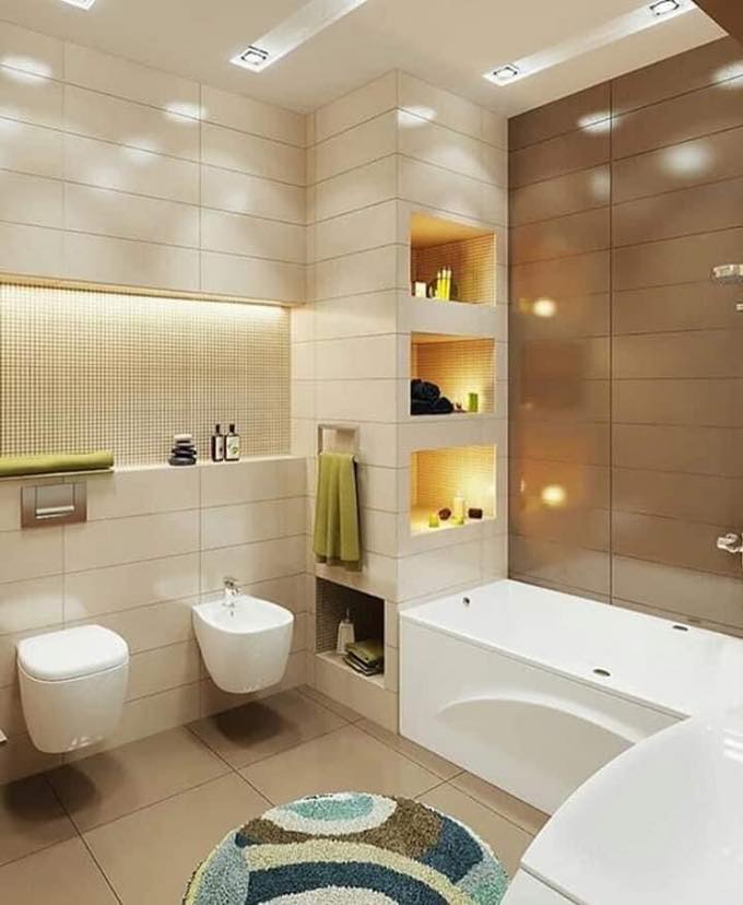44 top idées de salles de bains modernes pour s'inspirer 32