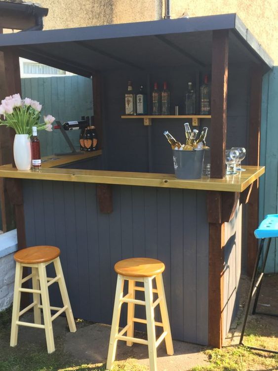 55 Top Idées De Bar De Jardin à Faire Soi Même 