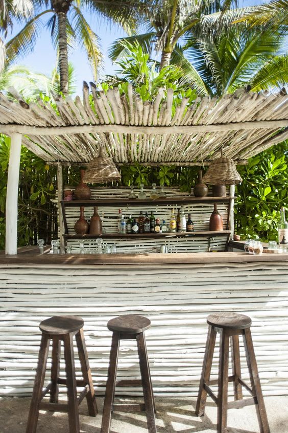 55 top idées de bar de jardin à faire soi-même 10