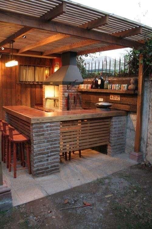 55 top idées de bar de jardin à faire soi-même 12