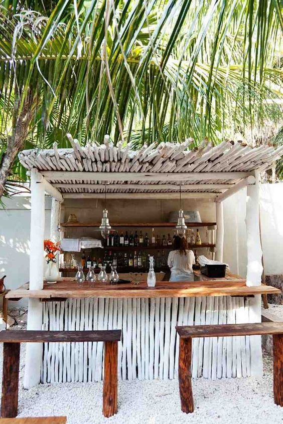 55 top idées de bar de jardin à faire soi-même 31