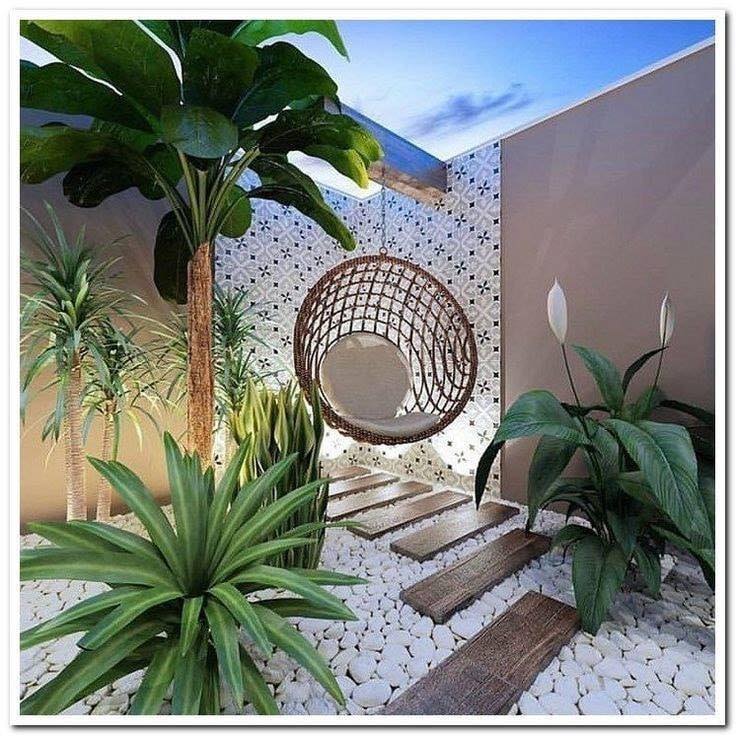 60 top idées de jardin d'intérieur pour s'inspirer 17