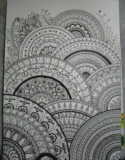 100 top idées de dessins & coloriages mandala 17