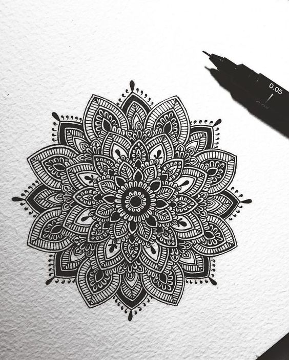 100 top idées de dessins & coloriages mandala 53