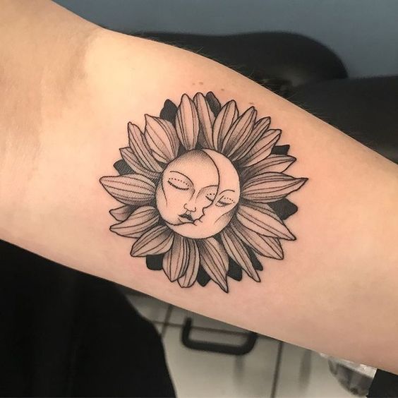 100 top idées de tatouages soleil 53