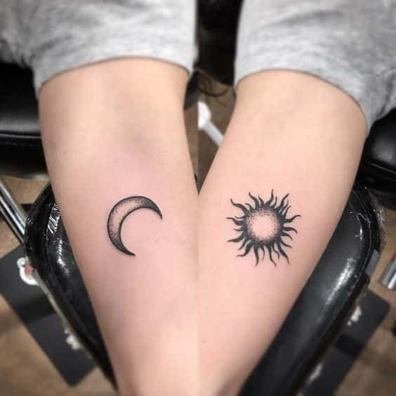 100 top idées de tatouages soleil 94