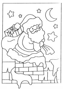 42 Dessins de Pères noël & Coloriages à Imprimer 30