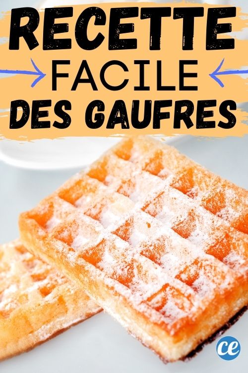 10 recettes de gaufres faciles à faire 1