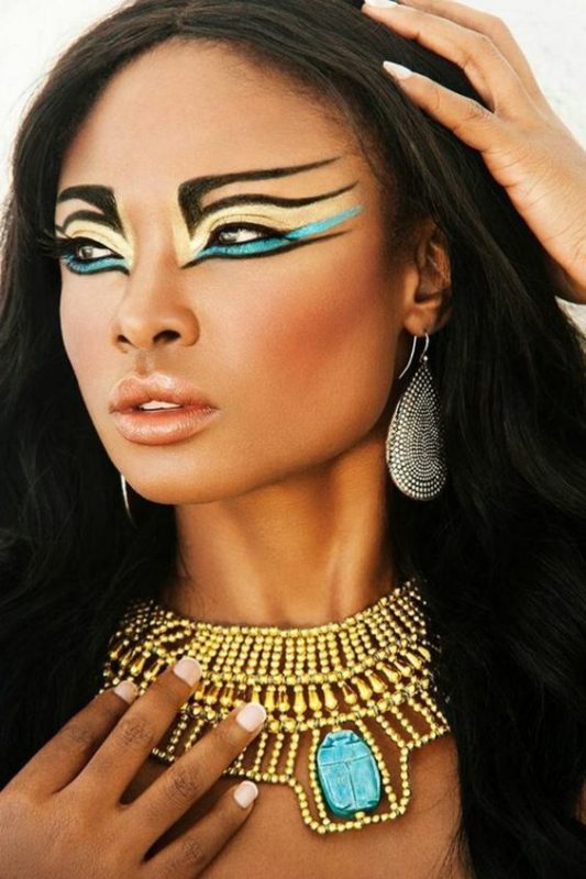 Maquillage Carnaval facile Indien 