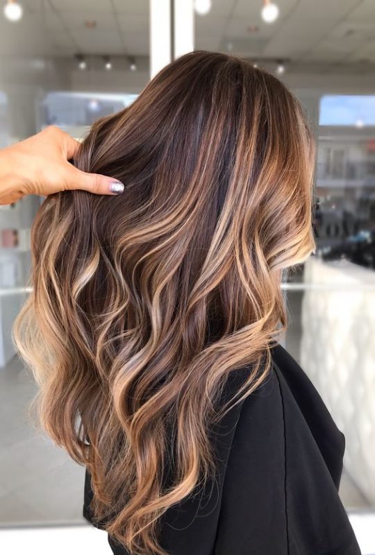 100 idées de balayages caramel pour s'inspirer 6