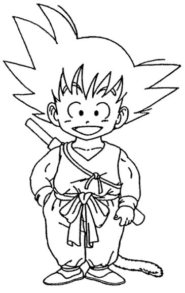 100 top idées de coloriages Dragon Ball Z 38