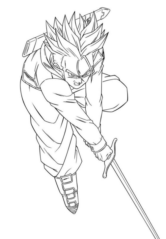 100 top idées de coloriages Dragon Ball Z 71