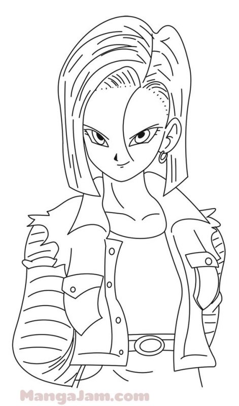 100 top idées de coloriages Dragon Ball Z 77