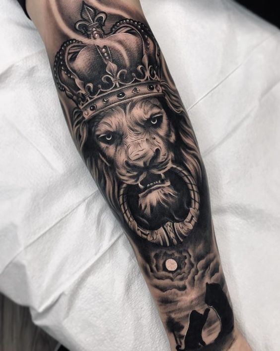 100 top idées de tatouages lion femme 84