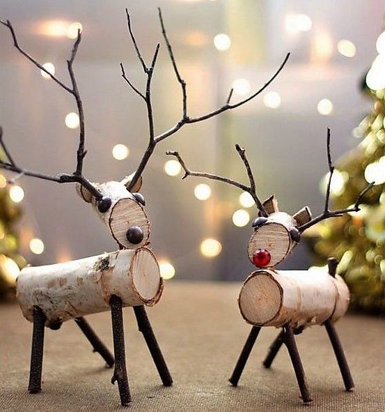 14 décorations de Noël avec de vieux morceaux de bois 11
