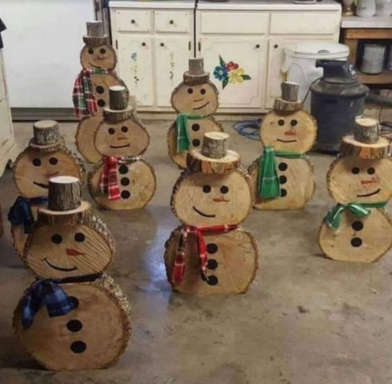 14 décorations de Noël avec de vieux morceaux de bois 16