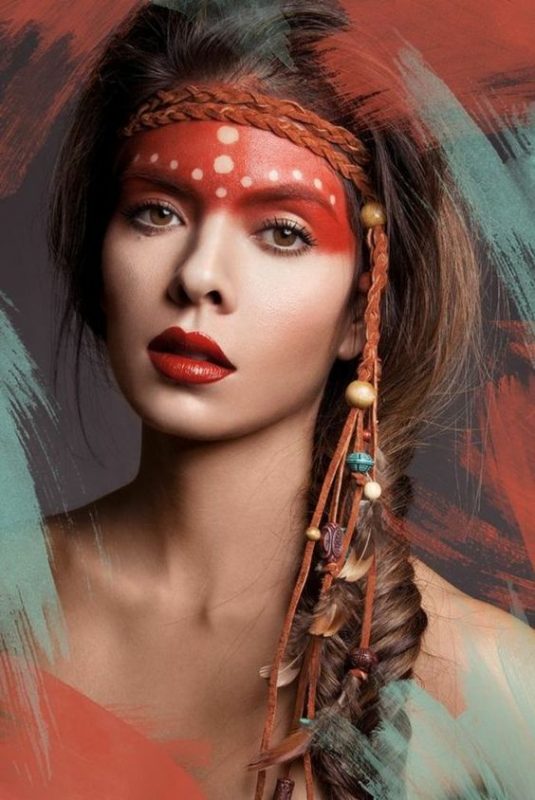 29 idées de maquillage indienne 12