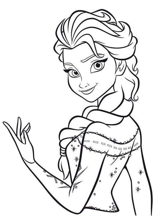 70 top idées de coloriages princesse à imprimer 32