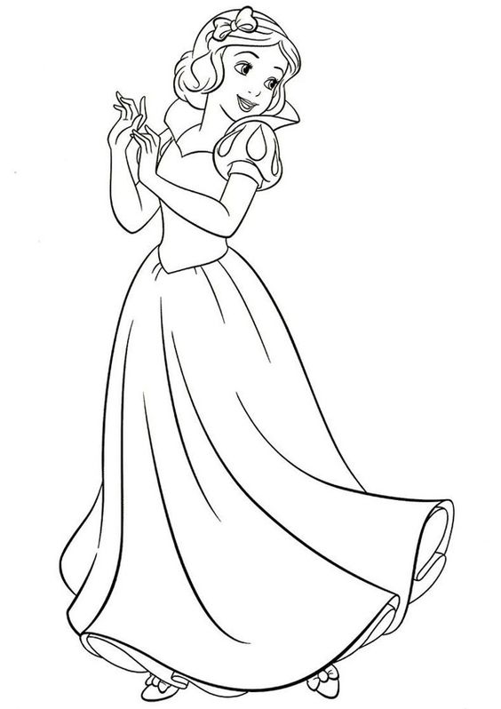 70 top idées de coloriages princesse à imprimer 5