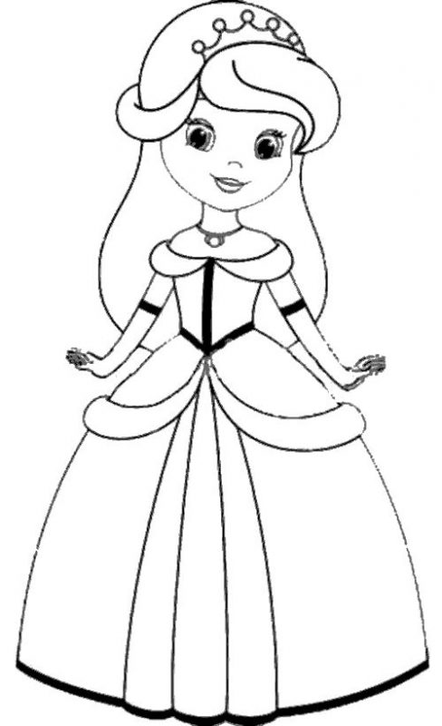 70 top idées de coloriages princesse à imprimer 51