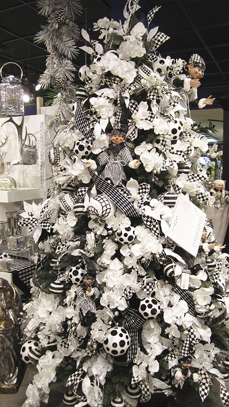 100 idées de décorations de sapin de Noël blancs 95