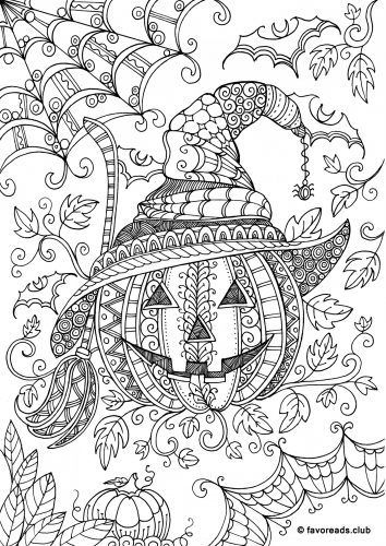 30 idées de dessins halloween & coloriages à imprimer 12