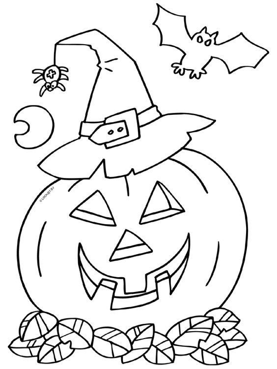 30 idées de dessins halloween & coloriages à imprimer 21