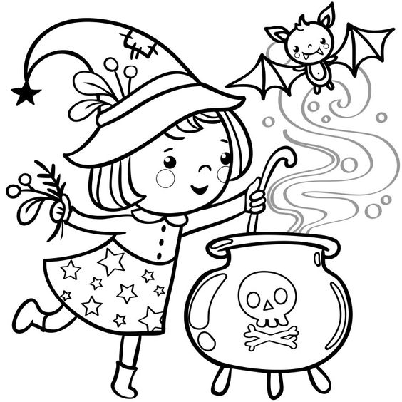 30 idées de dessins halloween & coloriages à imprimer 26