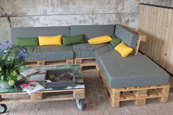 100 salons de jardin à fabriquer soi-même en palettes 17