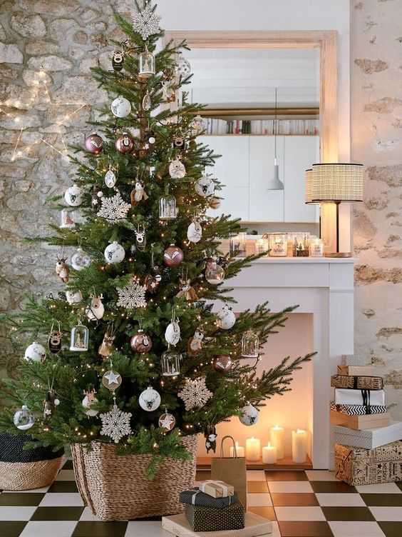 100 top idées de sapins de Noël pour s'inspirer 50