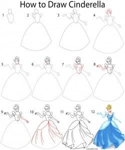 100 top idées & tutos de dessins de princesses 22