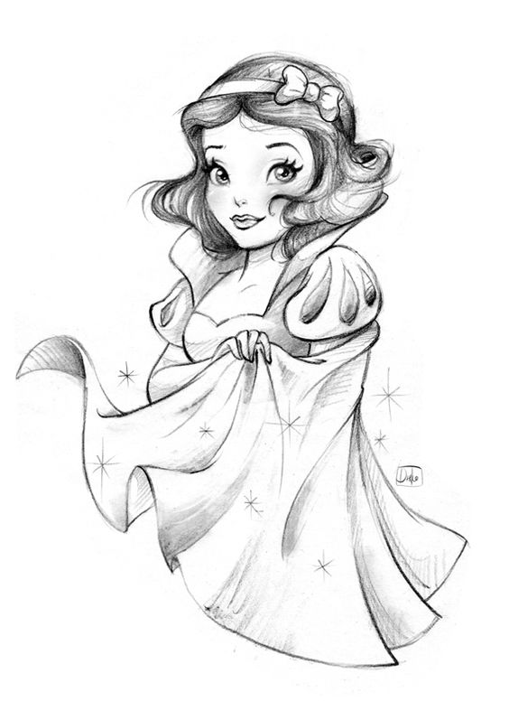 100 top idées & tutos de dessins de princesses 9