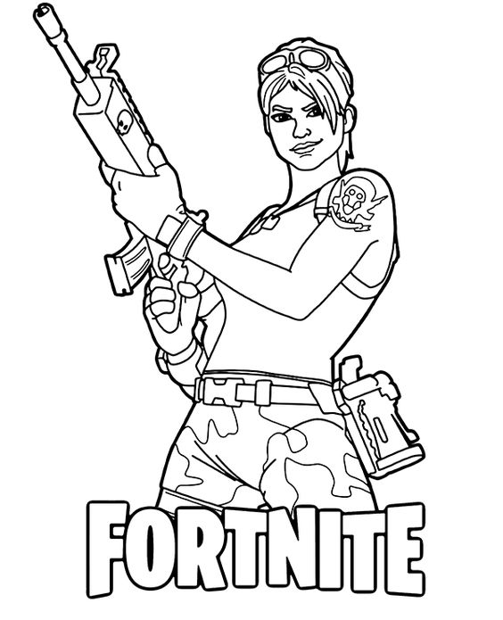 100 top idées & tutos de dessins Fortnite 34