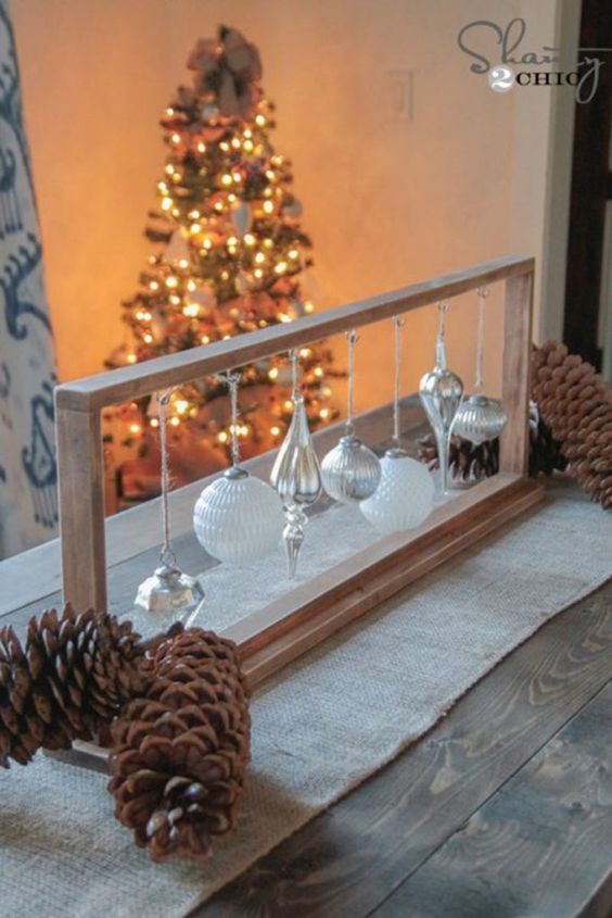 100 idées de centres de table de Noël à faire soi-même 43