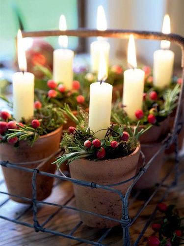 100 idées de centres de table de Noël à faire soi-même 78